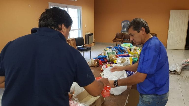 La Liga de Fútbol de Veteranos continúa con la colecta de alimentos para ir en ayuda de los más necesitados