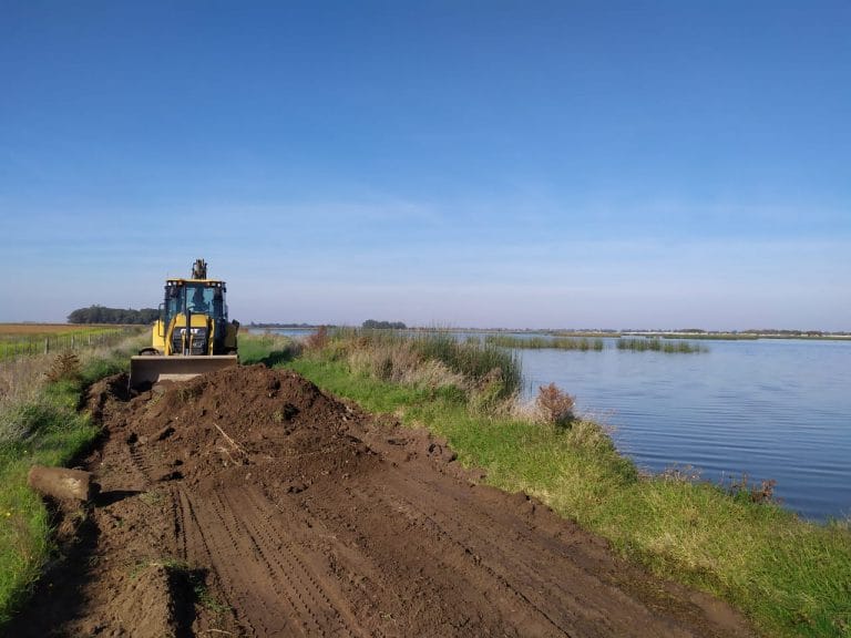 Corpico debió realizar trabajos de emergencia en la Planta de Tratamiento de Líquidos Cloacales