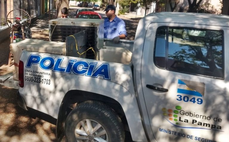 Faenaron tres animales: Hay dos personas detenidas y secuestraron un vehículo