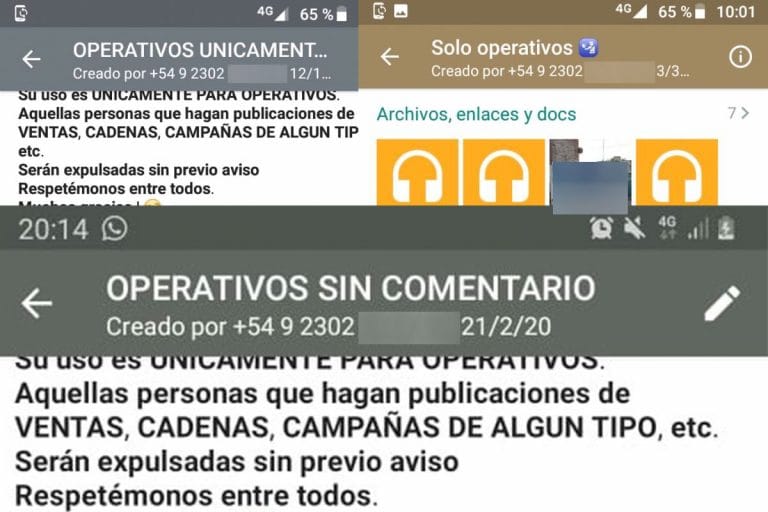 General Pico: formalizaron y liberaron a quien administraba 3 grupos de whatsapp donde se avisaba de los operativos policiales