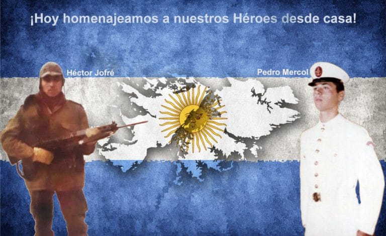 [VIDEOS] Con sirenas, aplausos y el himno el pueblo piquense rindió homenaje a los héroes de Malvinas