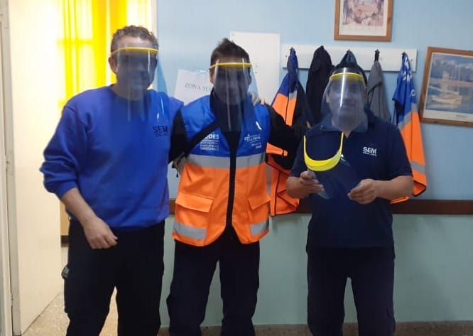 Un grupo de vecinos piquenses planean donar más de 400 máscaras, todas destinadas al sector de salud y de seguridad