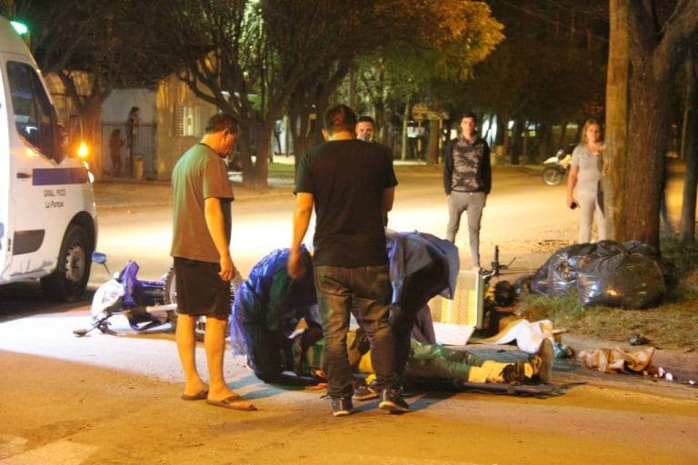 Los dos cadetes accidentados anoche sufrieron fractura en uno de sus miembros