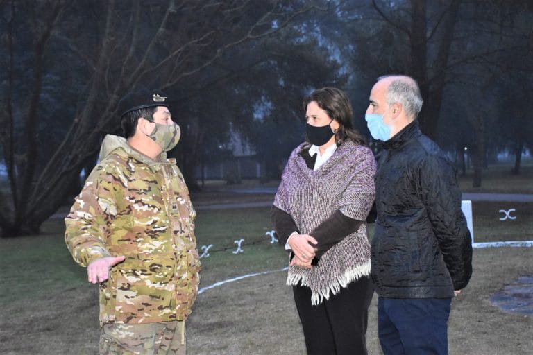 Con un breve acto, autoridades militares y municipales conmemoraron el Día del Ejército Argentino