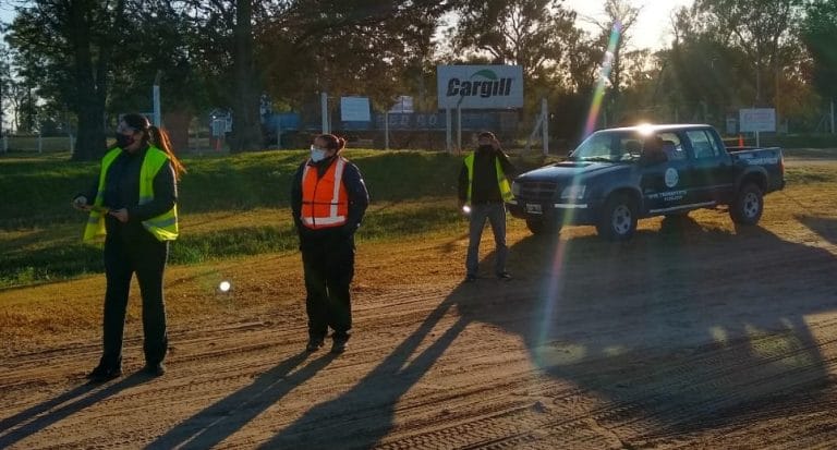 La Municipalidad controla el transporte de carga que ingresa y circula por General Pico
