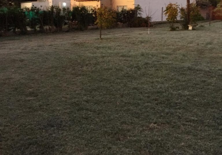 General Pico tuvo hoy la mañana más fría de la semana con una sensación térmica bajo cero