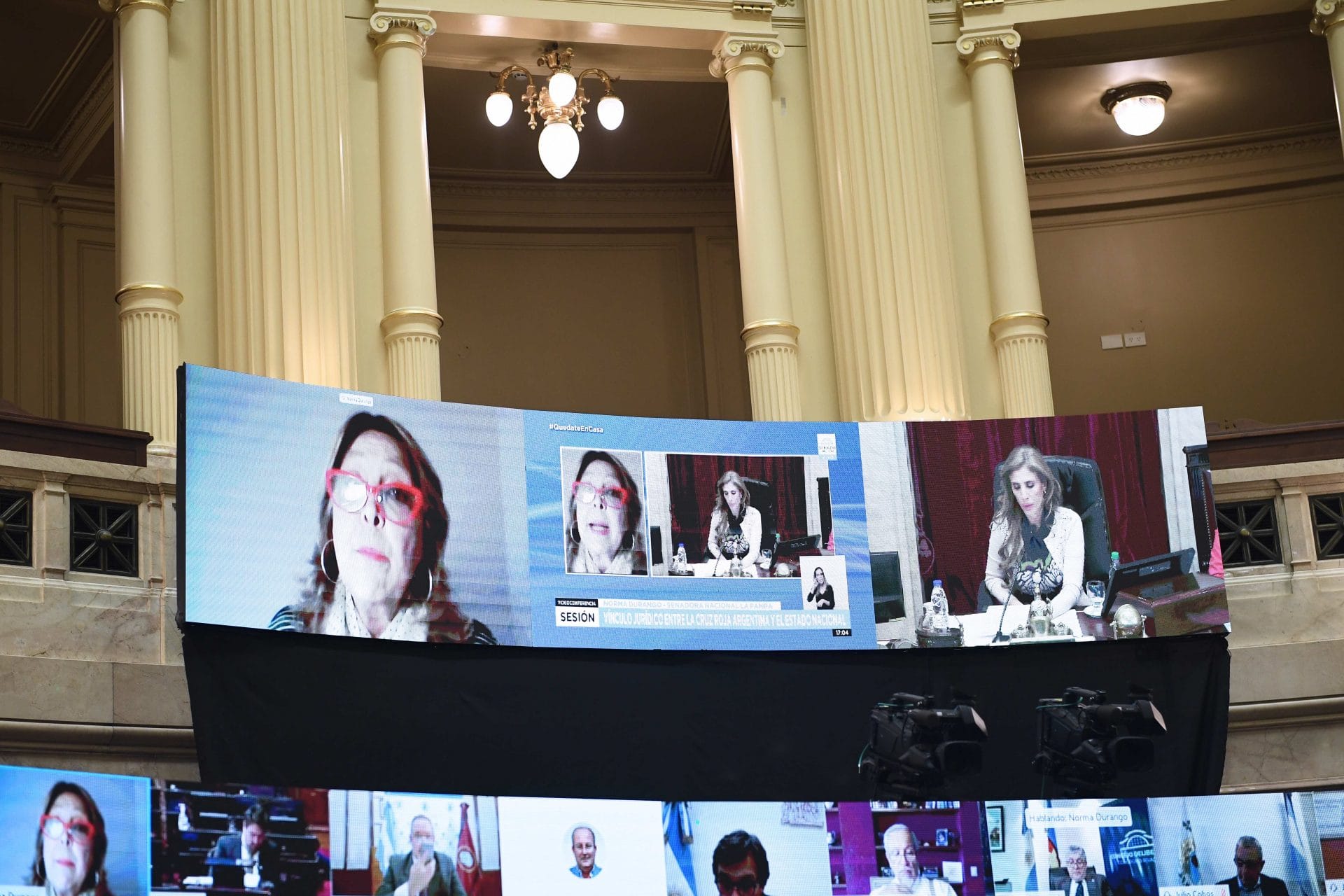 Durango fundamentó su voto afirmativo a la ley que brinda beneficios al personal de Salud, Fuerzas Armadas y de Seguridad