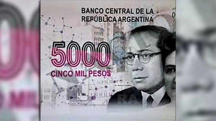 El Gobierno canceló el polémico proyecto del billete de $5.000