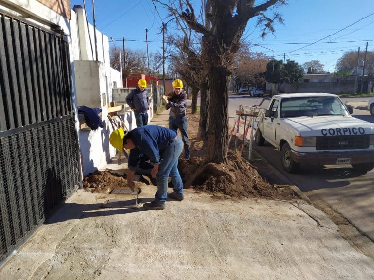 Finalizarán las obras de readecuación de la red de agua potable en el Barrio San Etelvino