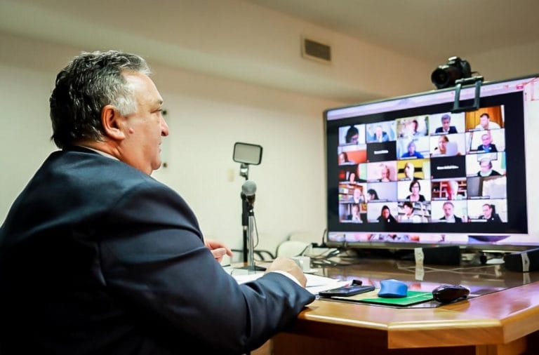 El senador Lovera busca jerarquizar la cuenca del Río Colorado desde 25 de Mayo: “Permitiría planificar el uso racional del riego”