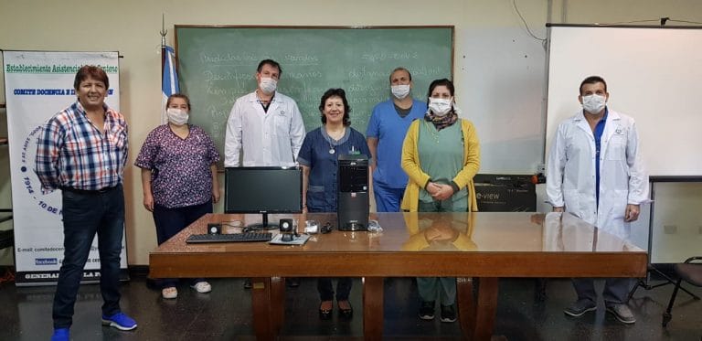UPCN La Pampa donó distintos insumos al Hospital Gobernador Centeno y al Ministerio de Salud