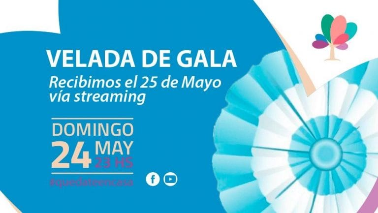 El Municipio hará una “velada de gala” virtual para recibir el 25 de mayo
