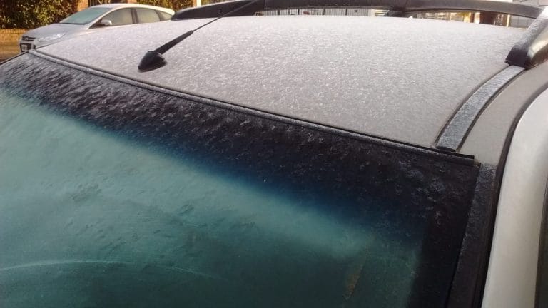 ¡Que heladita! -2.5°C de Sensación Térmica en General Pico