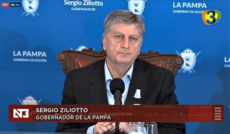 Conferencia de prensa del gobernador Ziliotto: Anunciaría un nuevo encuentro familiar para este domingo