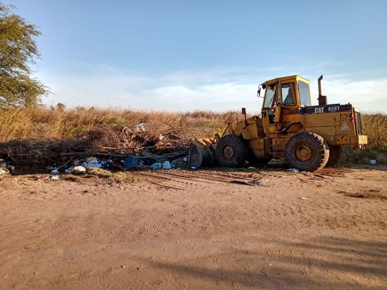 Preocupa al municipio la creación de micros basurales en baldíos o caminos vecinales «es necesario cambiar algunas conductas», dijo Campos