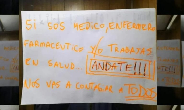 Coronavirus: En la ciudad de Buenos Aires proponen multas de hasta $17 mil a los que discriminen a profesionales de la Salud