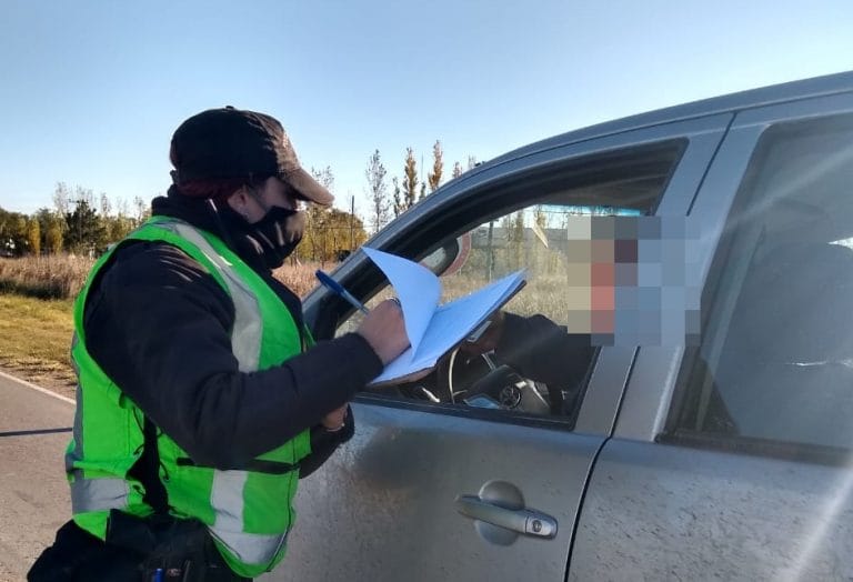 Los detuvieron en General Pico después de evadir controles e ingresar desde Pellegrini, provincia de Buenos Aires