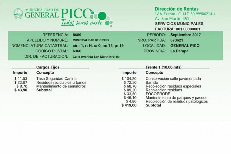 Las tasas municipales de enero, febrero y marzo se podrán pagar sin interés hasta el 30 de Junio