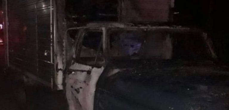 Vecinos de Junín incendiaron la camioneta a un verdulero tras enterarse que tenía coronavirus