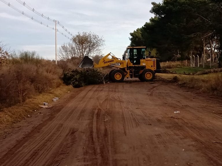 Limpieza y erradicación de basurales en General Pico