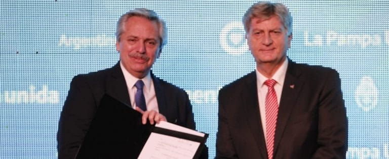 Histórica visita de Alberto Fernández a La Pampa: “Esta Provincia es diferente, hay políticas que se sostienen, se que cuento con todos los pampeanos”