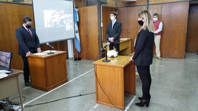 Tomaron juramento a nuevos funcionarios en el Edificio Judicial de General Pico
