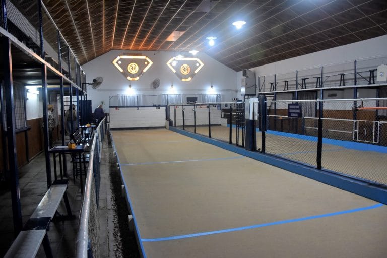 Reinauguran las canchas de Bochas del Club Cultural Argentino