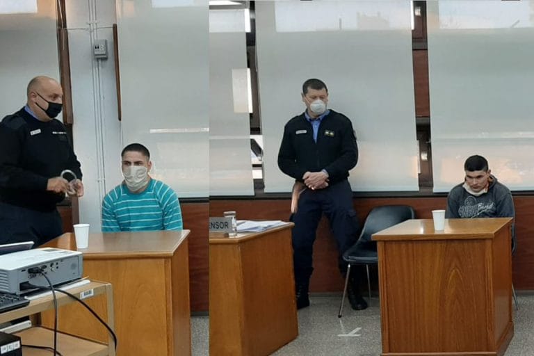 Comenzó el juicio contra Ramiro Lázaro Pino y Gastón Ezequiel Quintero por el homicidio de Jacinto Atilio Tallone y Héctor Ceferino