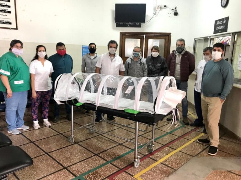 Cosypro donó dos cápsulas de atmósfera controlada a Dorila y Quemú Quemú