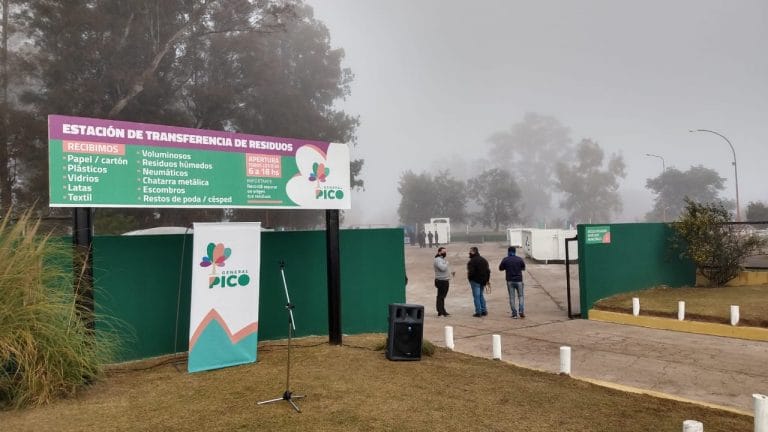 Hoy reabrió la Estación de Transferencia de Residuos