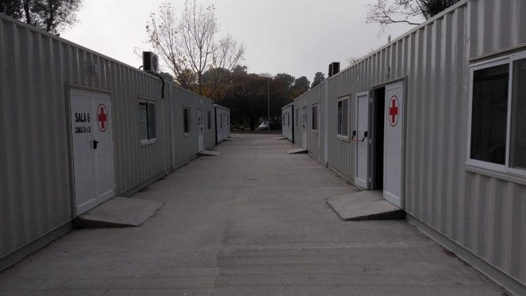 El Hospital Modular Covid ya está prácticamente listo