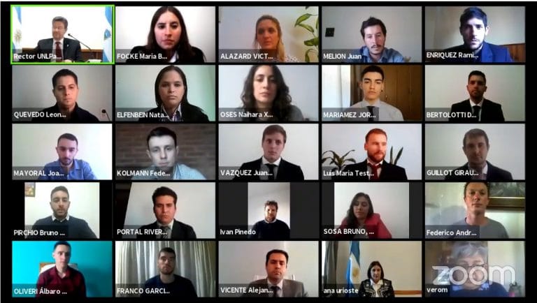 La UNLPam realizó tres actos de colación “no presenciales” donde se recibieron 84 nuevos profesionales: “La pandemia obligó a repensar la Universidad pública”