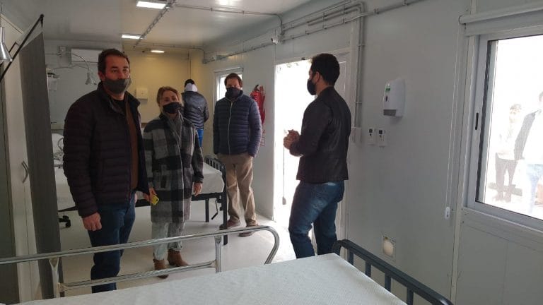 Integrantes de la cooperadora y directivos del Hospital Gobernador Centeno recorrieron las instalaciones