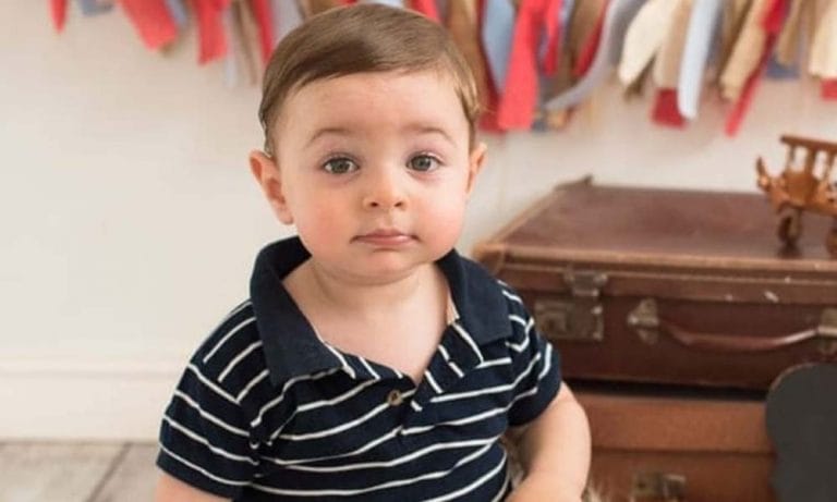 Trasplante exitoso: Gael de 15 meses recibió una parte del hígado de su mamá