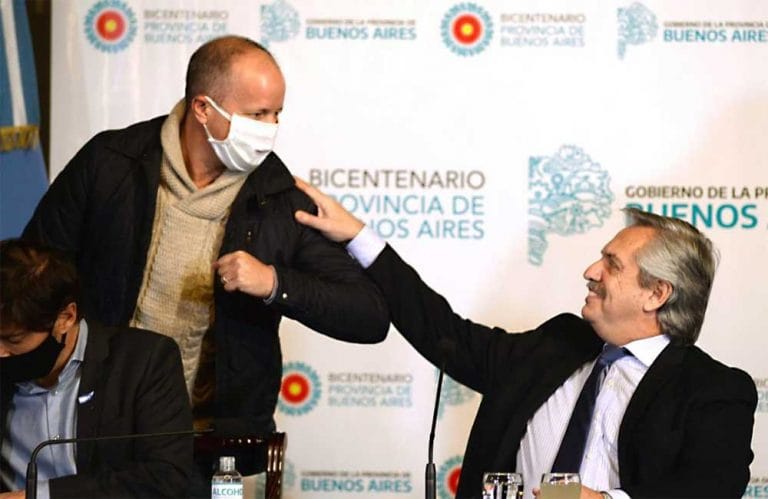 Por el contagio de Insaurralde, Alberto Fernández suspendió su viaje a Catamarca