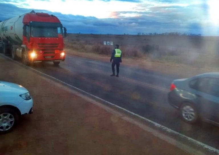 Una mujer intentó ingresar a La Pampa con un permiso trucho