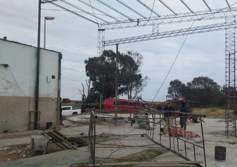 En zona rural de Vértiz: Un trabajador cayó de unos 6 metros y se encuentra hospitalizado en terapia intensiva