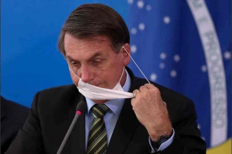 El presidente de Brasil, Bolsonaro tiene coronavirus