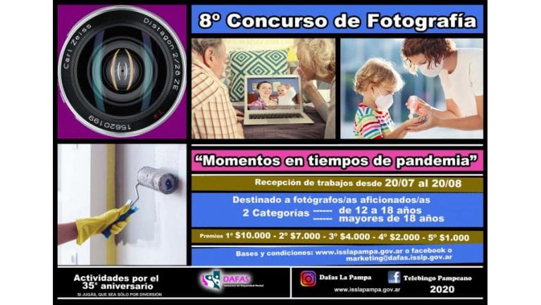 DAFAS convocó a participar de concurso de fotografía digital   “Momentos en tiempos de Pandemia”
