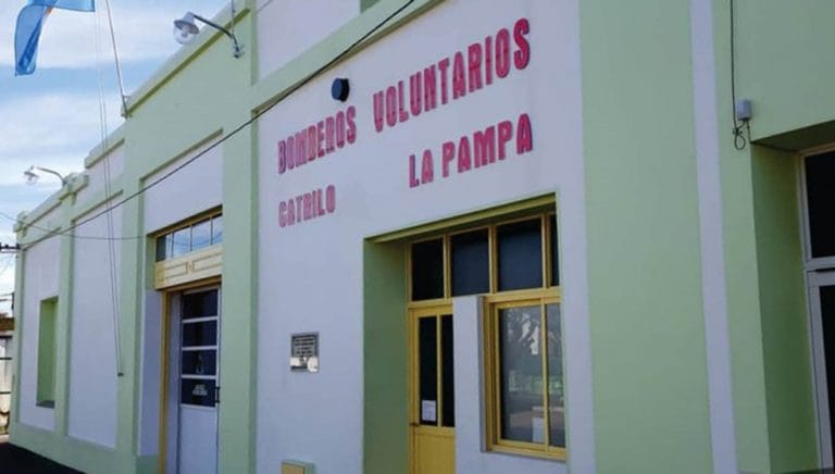 Por un caso de Coronavirus fueron aislados los Bomberos Voluntarios de Catriló