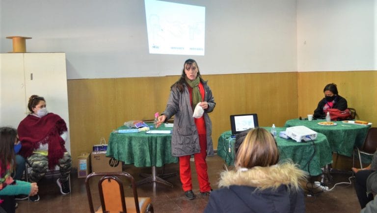 Dictaron una capacitación sobre Prevención Focalizada de Covid 19 en comedores de General Pico