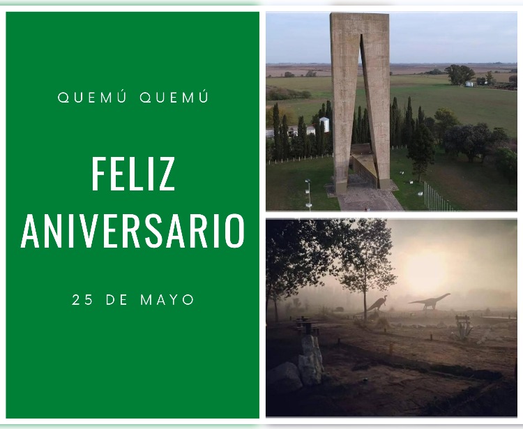 ¡Hoy se celebra el emotivo aniversario de Quemú Quemú y 25 de Mayo!