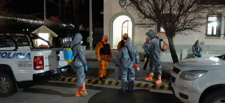 Coronavirus en La Pampa: Desinfectaron la comisaría de Catriló y hubo recambio de personal