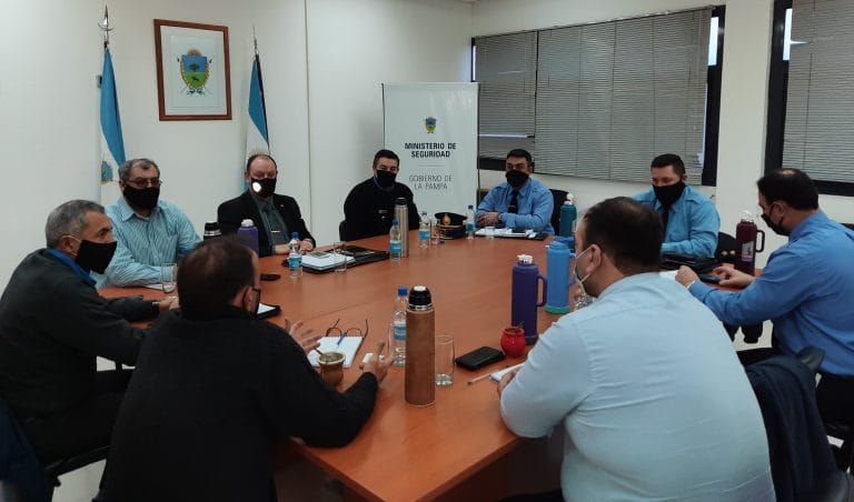 El ministro de Seguridad recibió a los Jefes de las Unidades Regionales