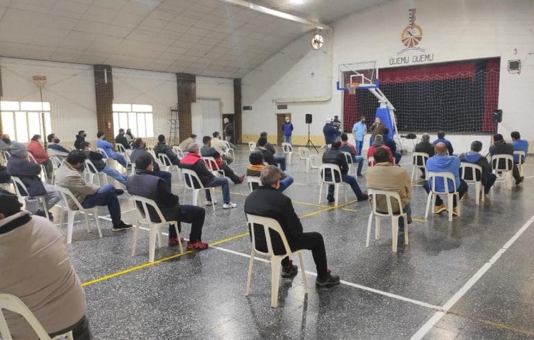 COVID-19: los hisopados realizados a transportistas de Trenel y Quemú Quemú con resultado negativo