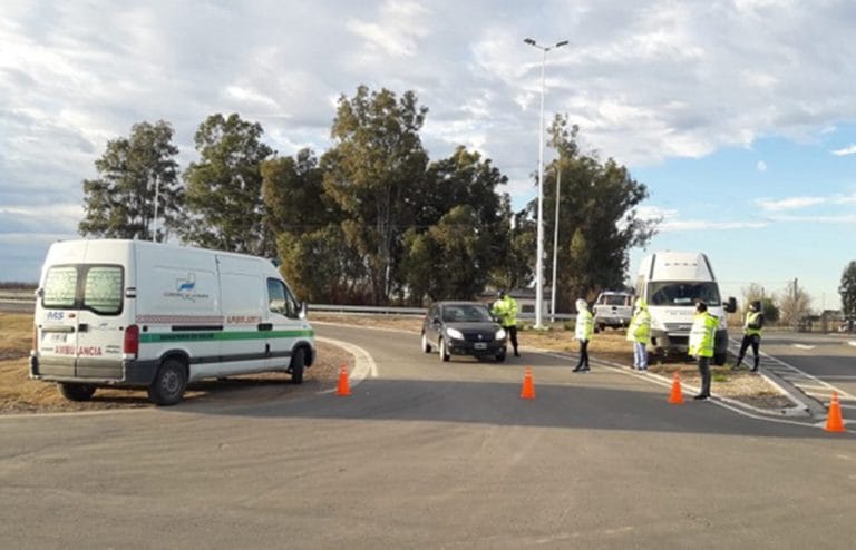 Metileo reinstaló su puesto de control en el acceso