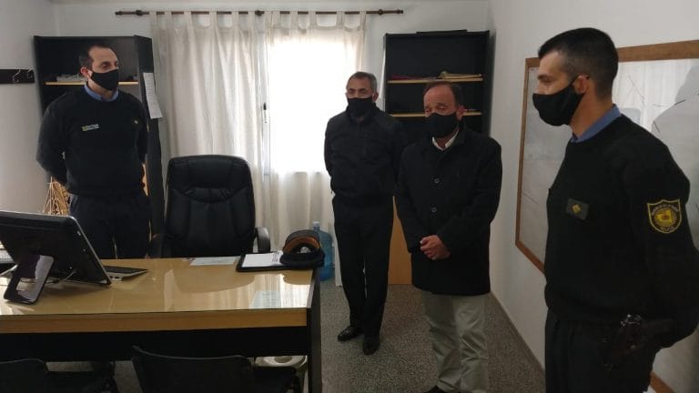 El ministro de Seguridad y el jefe de la Policía de La Pampa se reunieron con el Grupo Especial de la UR-II en General Pico