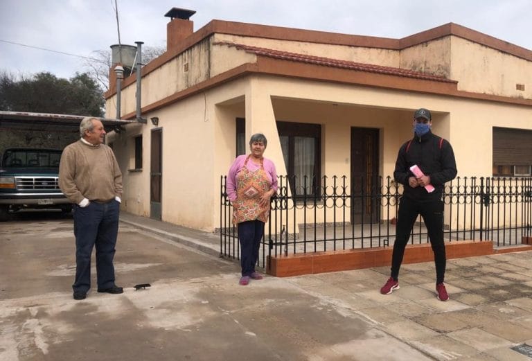 Prevención Focalizada: Visitas casa por casa en Bernasconi y La Adela