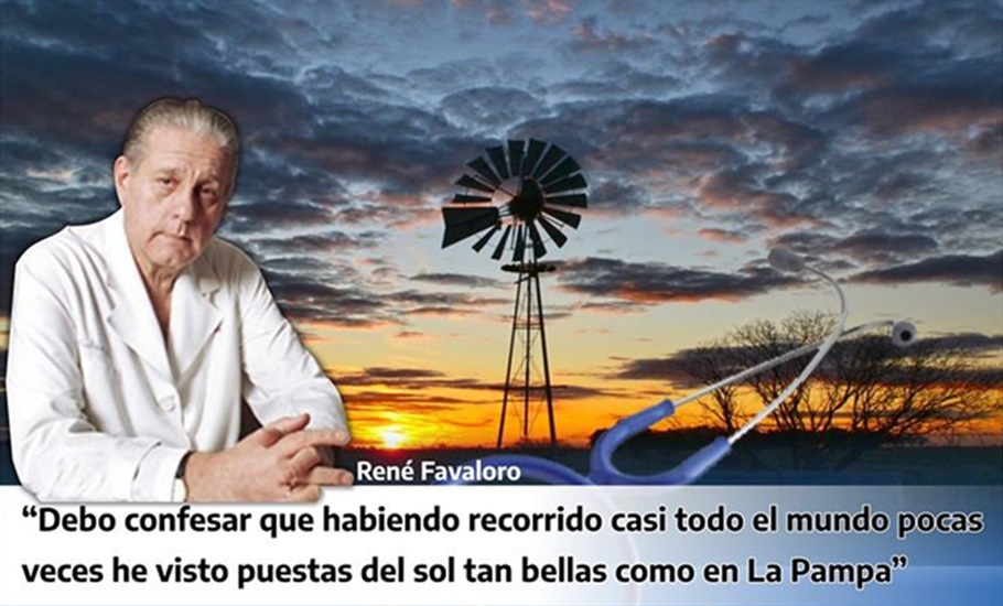 René Favaloro y el recuerdo de sus años en un pequeño pueblo de La Pampa: “Como médico rural aprendí el profundo sentido social de la vida”