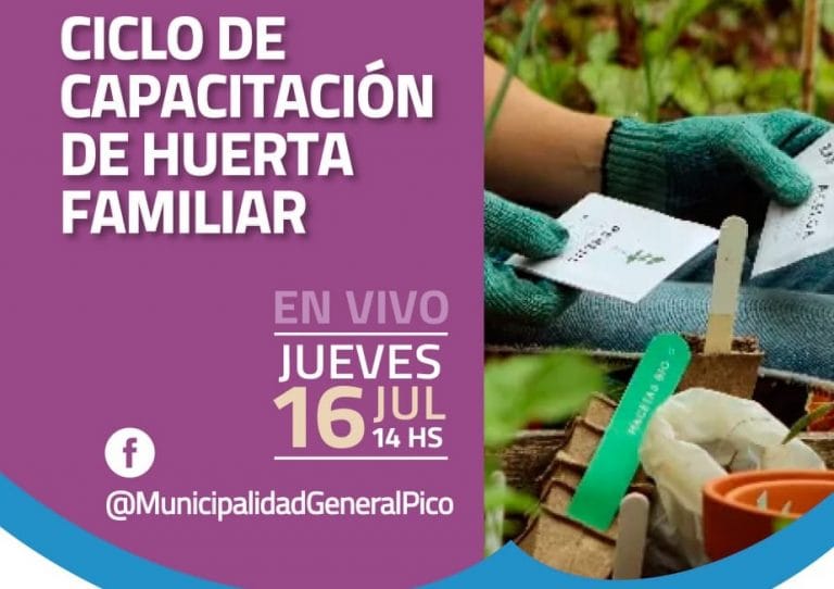 El municipio dictará curso sobre huertas familiares